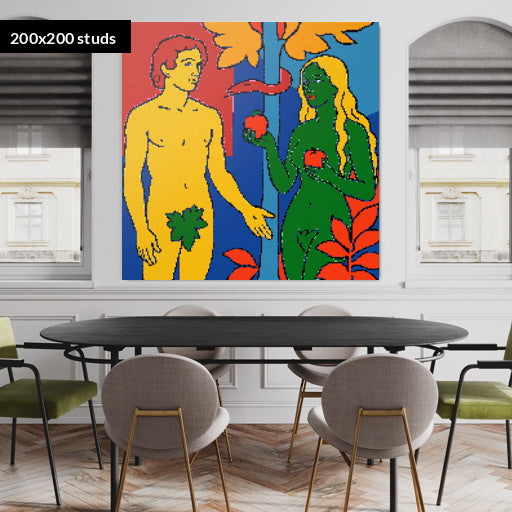 200*200studs, 160*160cm, 63*63inch