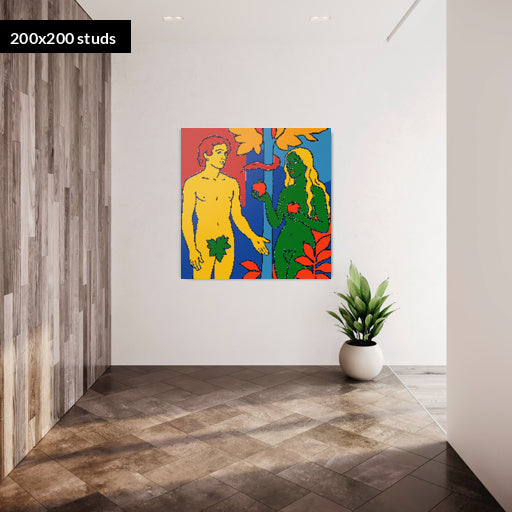 200*200studs, 160*160cm, 63*63inch