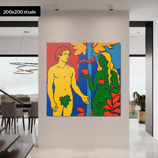 200*200studs, 160*160cm, 63*63inch