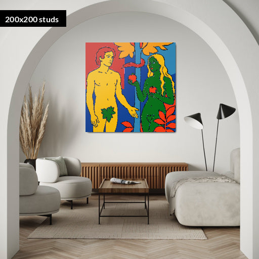 200*200studs, 160*160cm, 63*63inch