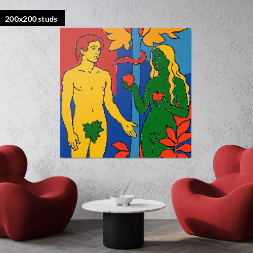 200*200studs, 160*160cm, 63*63inch