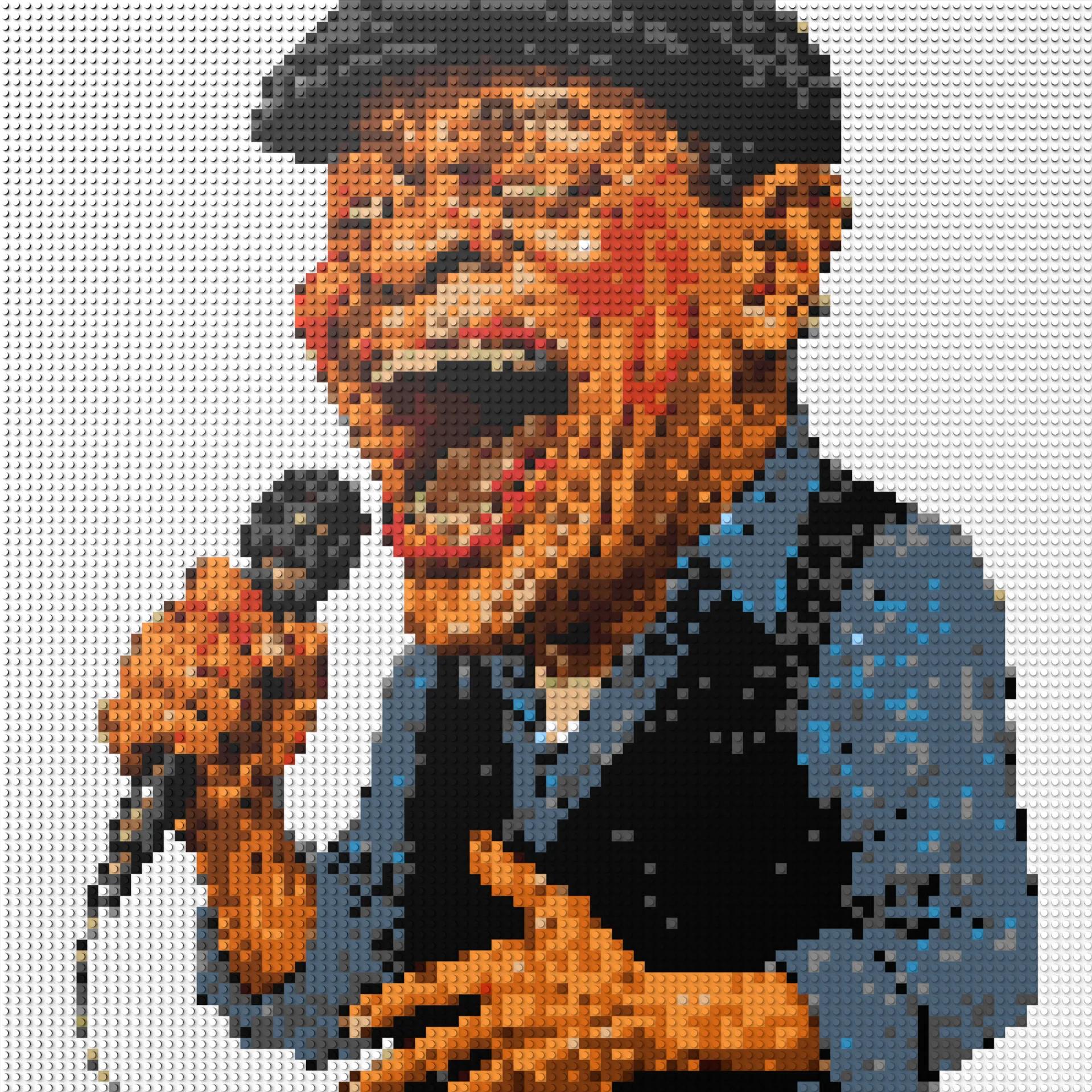 100*100studs, 80*80cm, 31,5*31,5inch