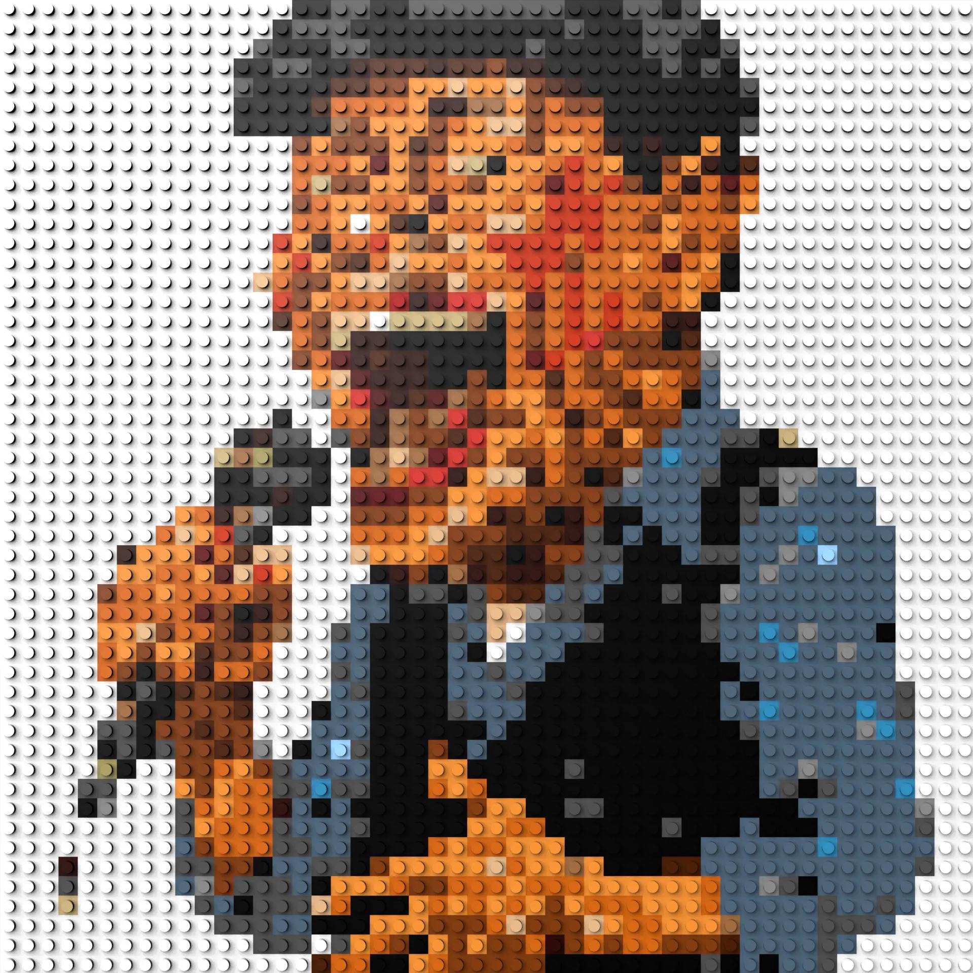 50*50studs, 40*40cm, 15,75*15,75inch