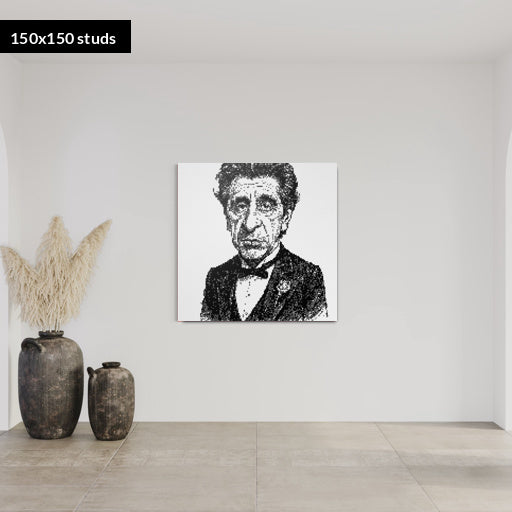 150*150studs, 120*120cm, 47,25*47,25inch