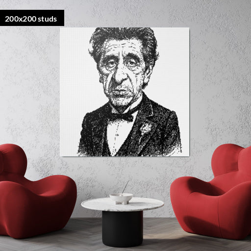 200*200studs, 160*160cm, 63*63inch