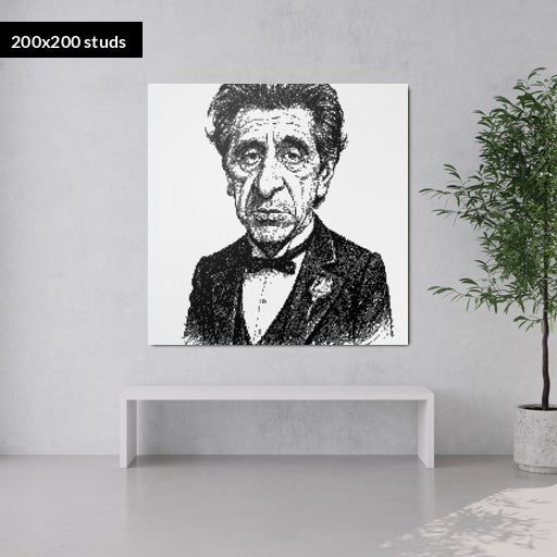 200*200studs, 160*160cm, 63*63inch