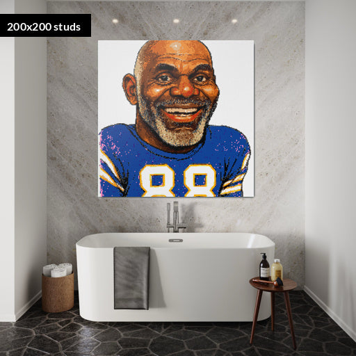 200*200studs, 160*160cm, 63*63inch