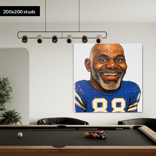 200*200studs, 160*160cm, 63*63inch