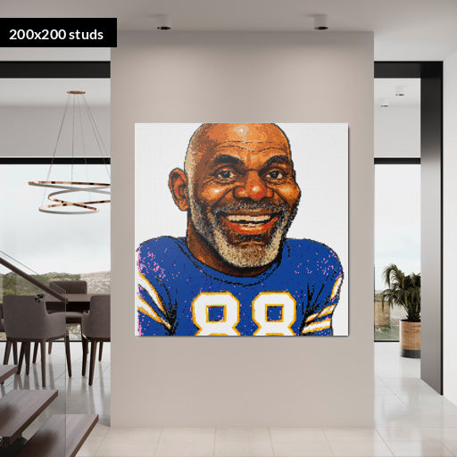 200*200studs, 160*160cm, 63*63inch