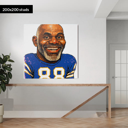 200*200studs, 160*160cm, 63*63inch