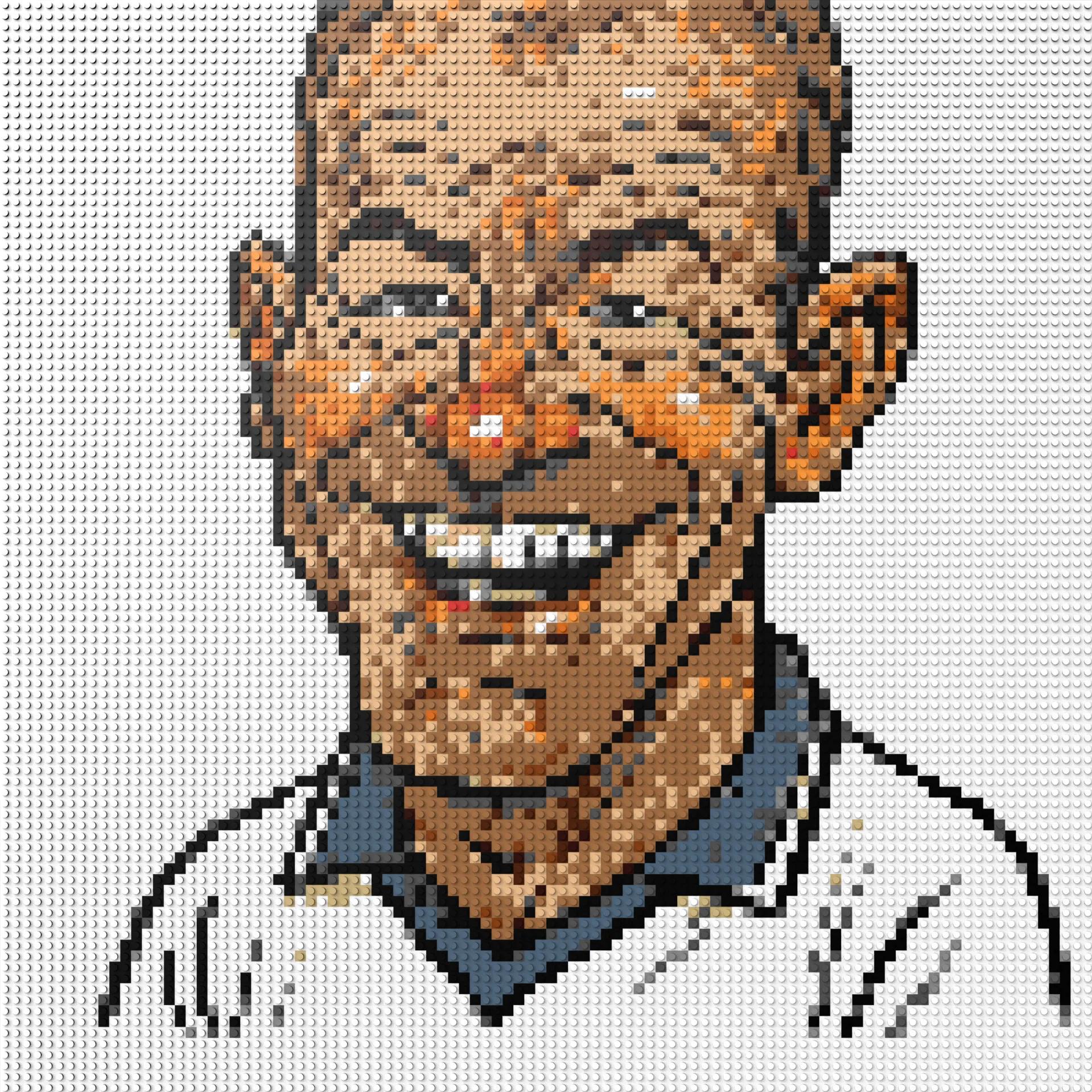 100*100studs, 80*80cm, 31,5*31,5inch