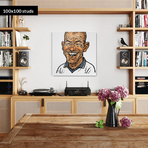 100*100studs, 80*80cm, 31,5*31,5inch