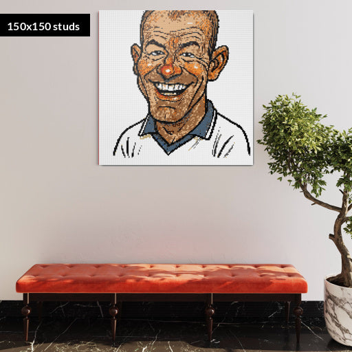 150*150studs, 120*120cm, 47,25*47,25inch