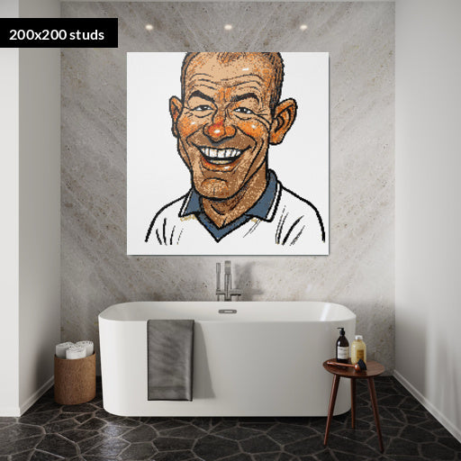 200*200studs, 160*160cm, 63*63inch