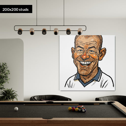 200*200studs, 160*160cm, 63*63inch