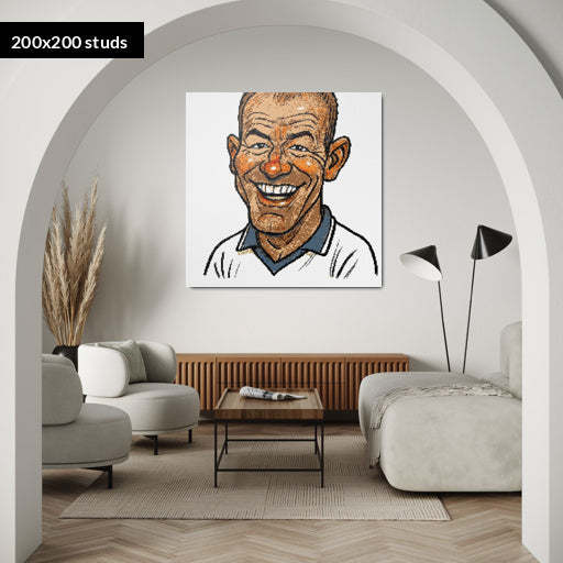 200*200studs, 160*160cm, 63*63inch