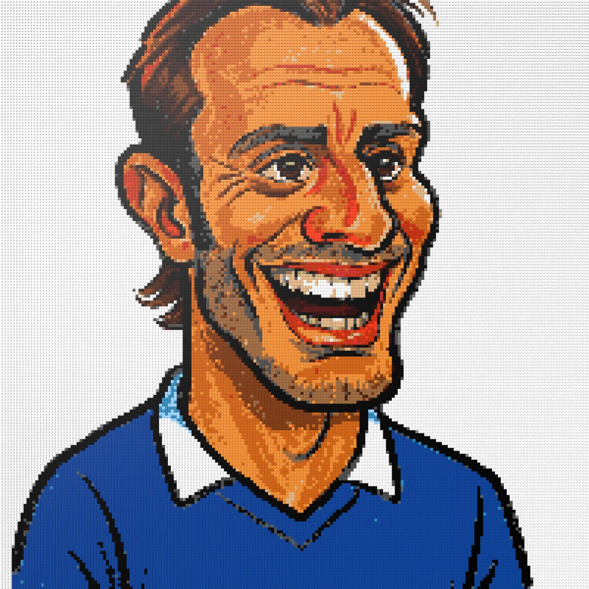 200*200studs, 160*160cm, 63*63inch