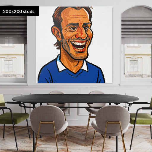 200*200studs, 160*160cm, 63*63inch