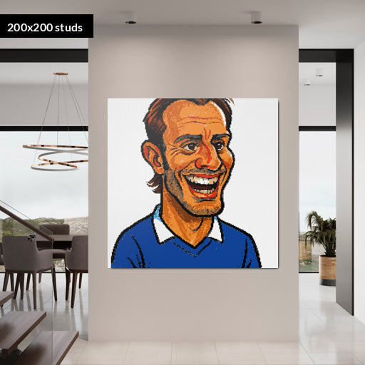 200*200studs, 160*160cm, 63*63inch