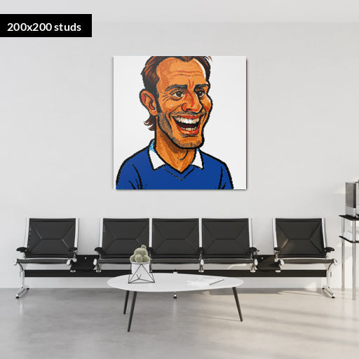 200*200studs, 160*160cm, 63*63inch