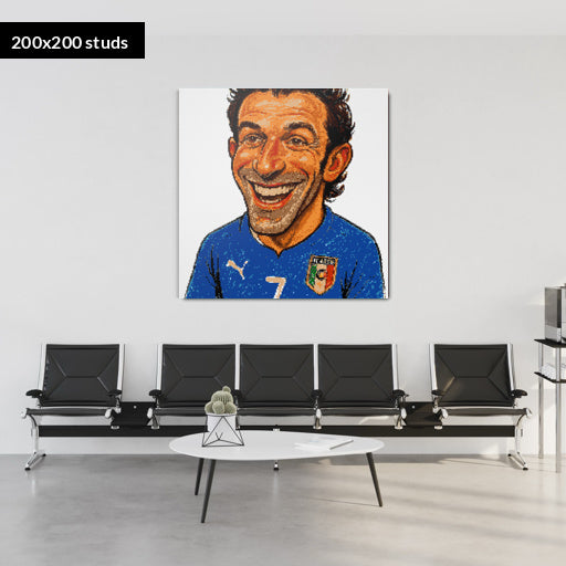 200*200studs, 160*160cm, 63*63inch