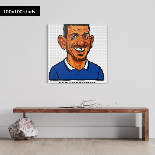 100*100studs, 80*80cm, 31,5*31,5inch