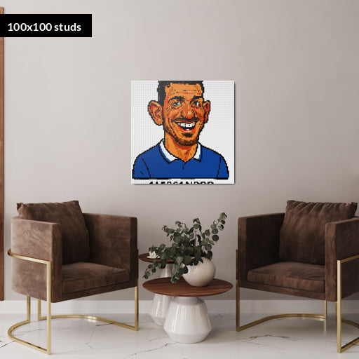 100*100studs, 80*80cm, 31,5*31,5inch