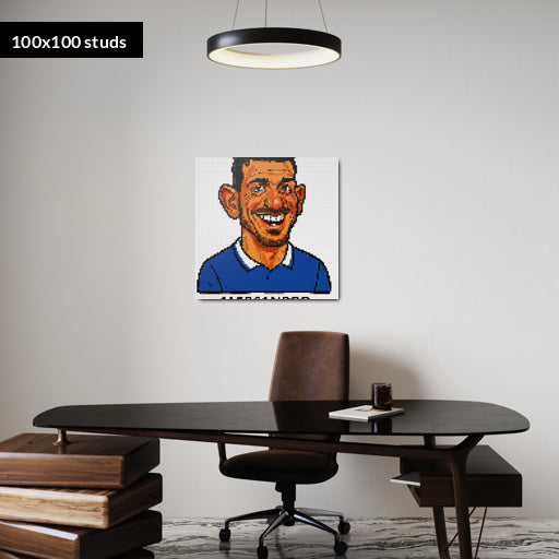 100*100studs, 80*80cm, 31,5*31,5inch