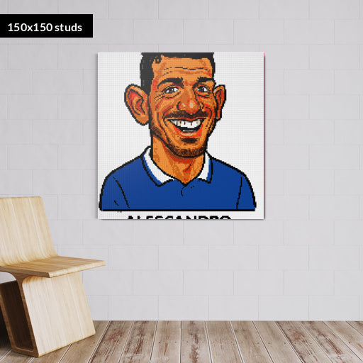 150*150studs, 120*120cm, 47,25*47,25inch