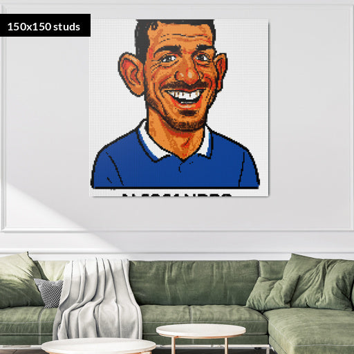 150*150studs, 120*120cm, 47,25*47,25inch