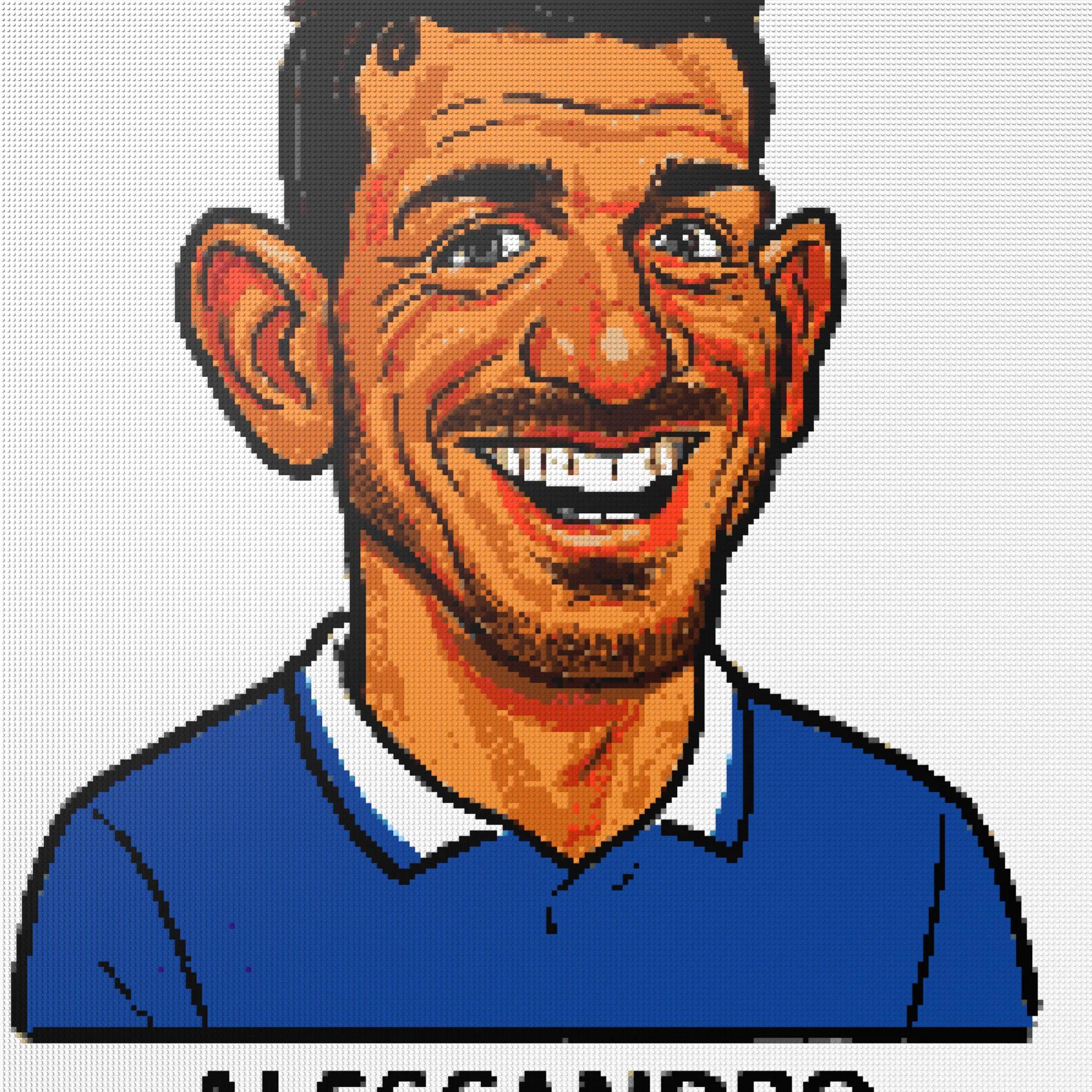 200*200studs, 160*160cm, 63*63inch