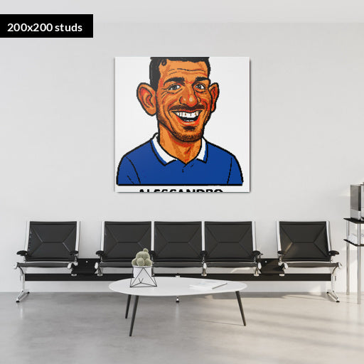 200*200studs, 160*160cm, 63*63inch