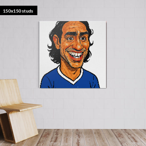 150*150studs, 120*120cm, 47,25*47,25inch