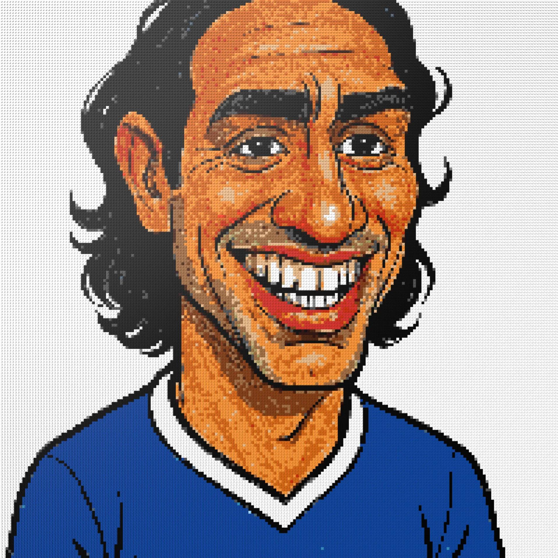 200*200studs, 160*160cm, 63*63inch