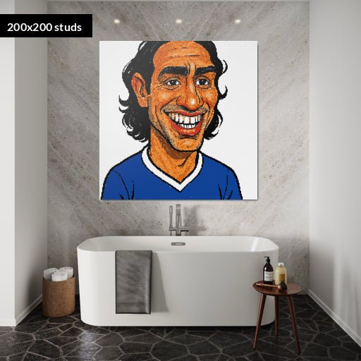 200*200studs, 160*160cm, 63*63inch