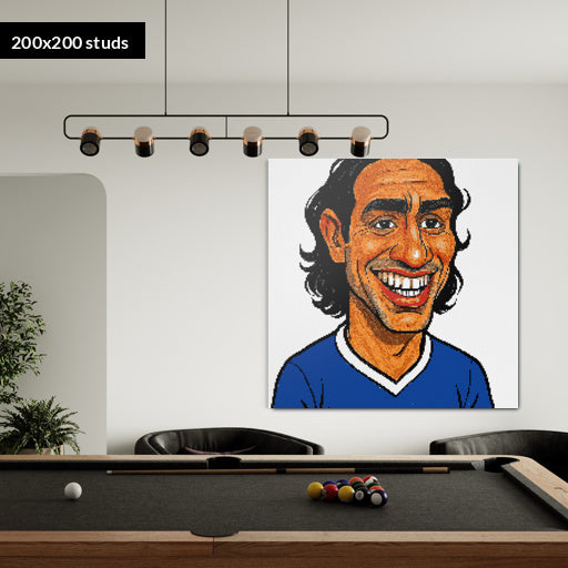 200*200studs, 160*160cm, 63*63inch