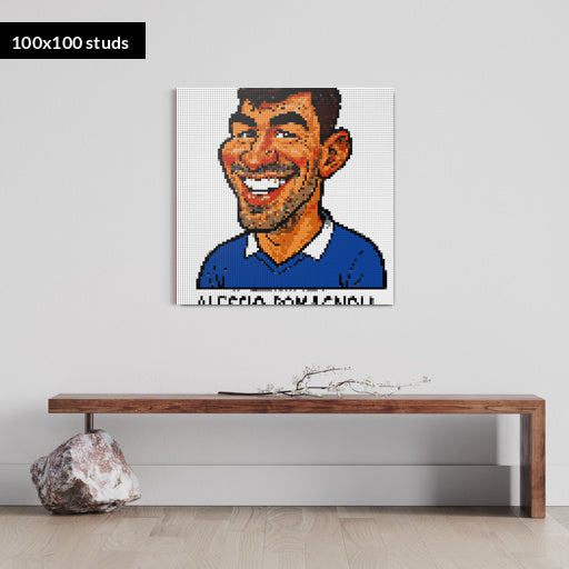 100*100studs, 80*80cm, 31,5*31,5inch