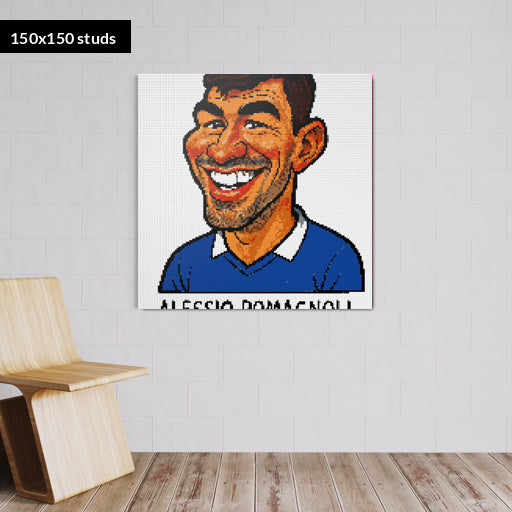 150*150studs, 120*120cm, 47,25*47,25inch