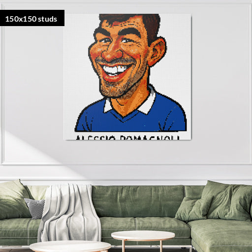 150*150studs, 120*120cm, 47,25*47,25inch