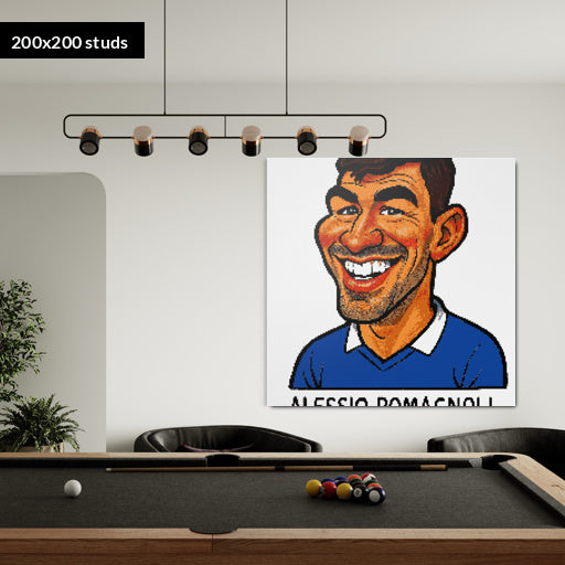 200*200studs, 160*160cm, 63*63inch