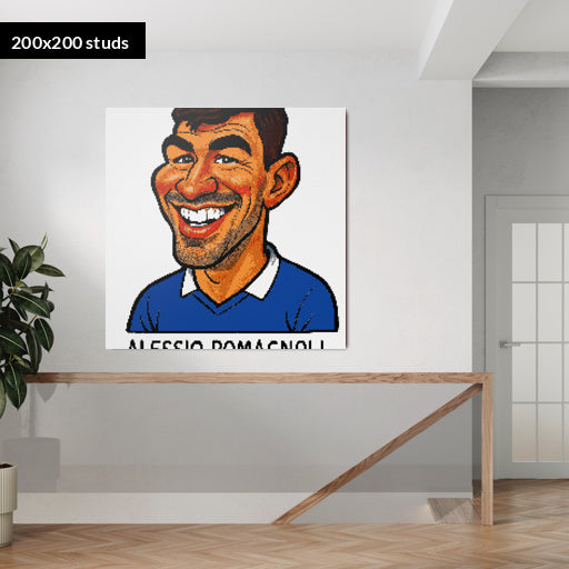 200*200studs, 160*160cm, 63*63inch