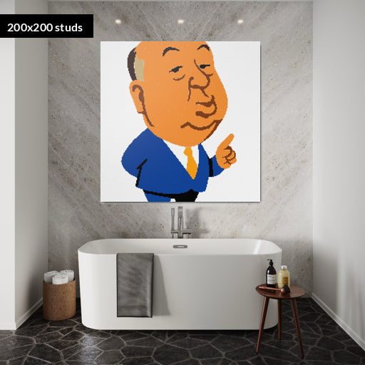 200*200studs, 160*160cm, 63*63inch