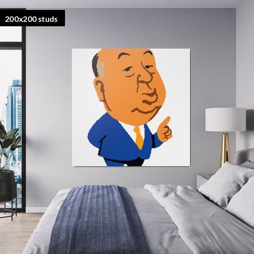 200*200studs, 160*160cm, 63*63inch