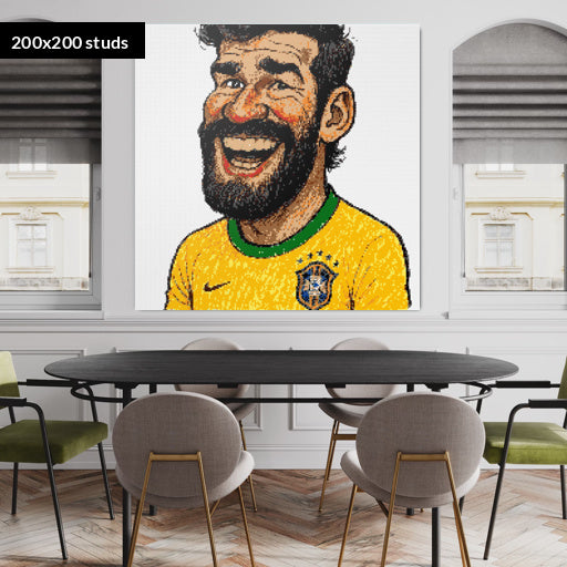 200*200studs, 160*160cm, 63*63inch