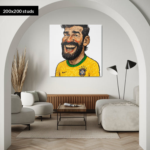 200*200studs, 160*160cm, 63*63inch