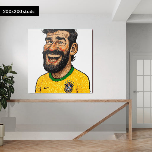 200*200studs, 160*160cm, 63*63inch