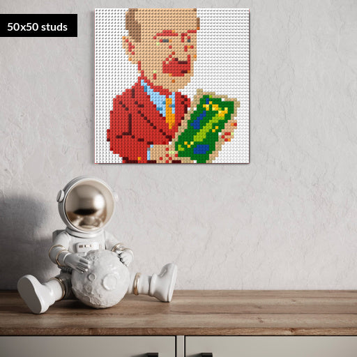 50*50studs, 40*40cm, 15,75*15,75inch
