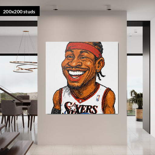 200*200studs, 160*160cm, 63*63inch