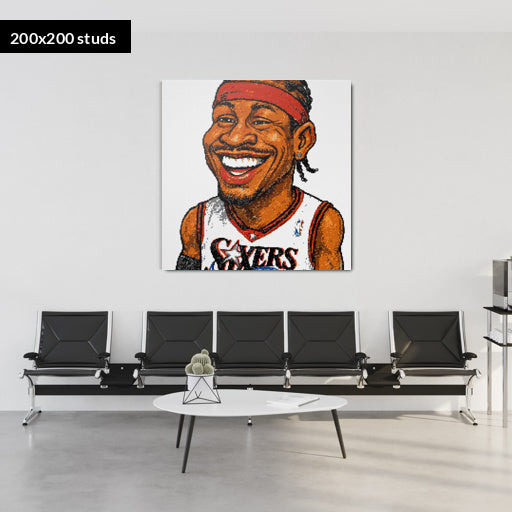 200*200studs, 160*160cm, 63*63inch