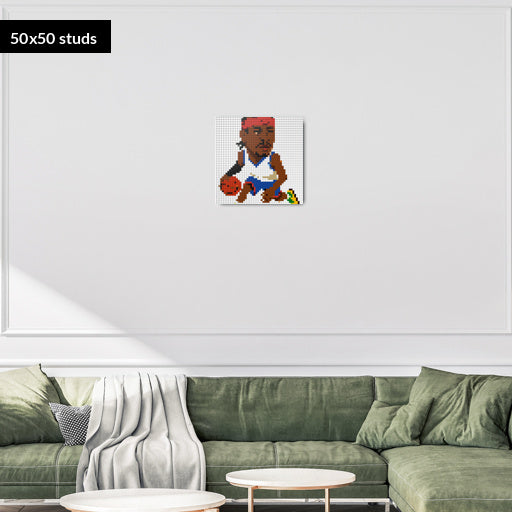 50*50studs, 40*40cm, 15,75*15,75inch